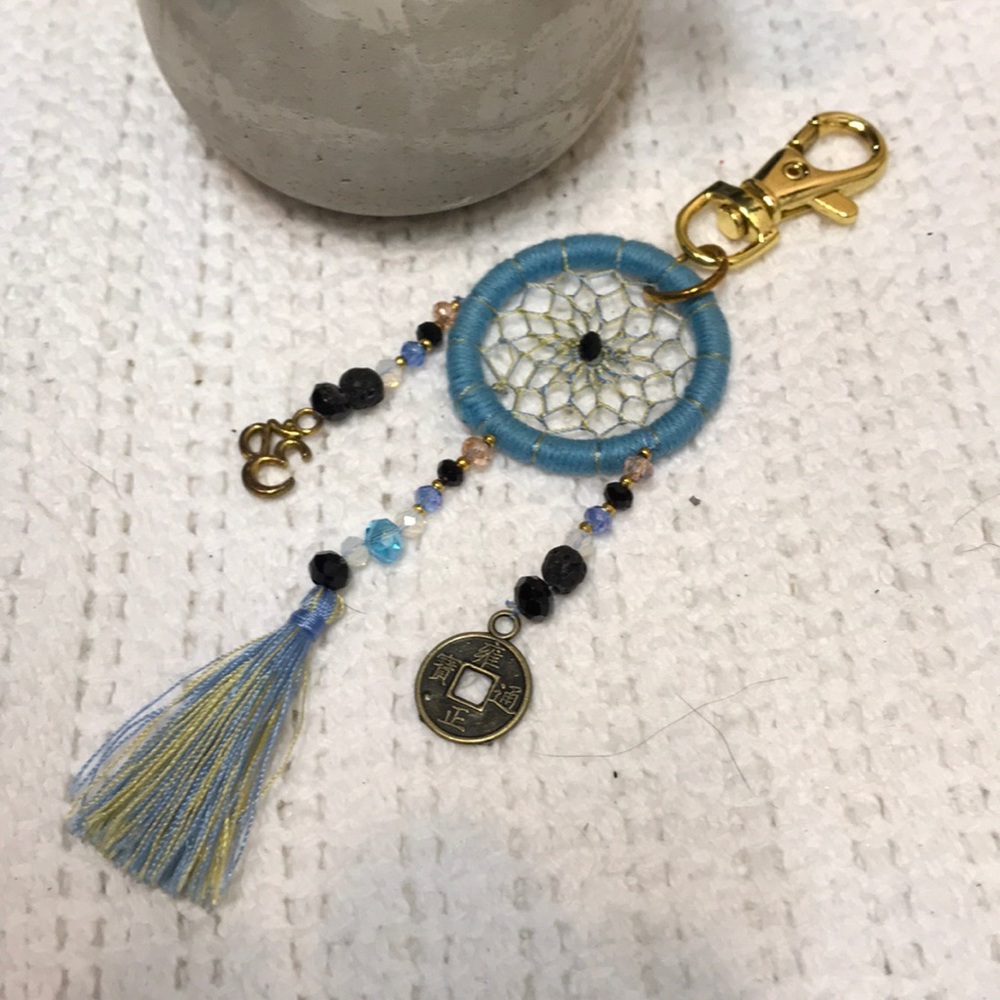 Dream catcher keychain